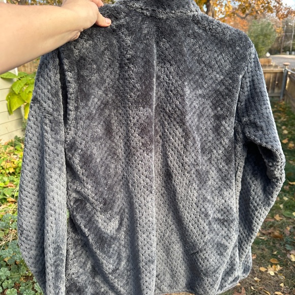 Columbia Fireside Sherpa Fleece Jacket – Full Zip Shark Grey - Woman’s L - NWOT - Picture 5 of 9